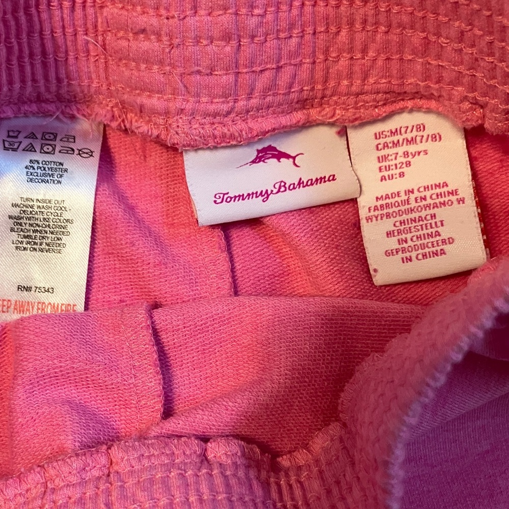 Set of Three Pink Girls Shorts Size Medium - Picture 3 of 10